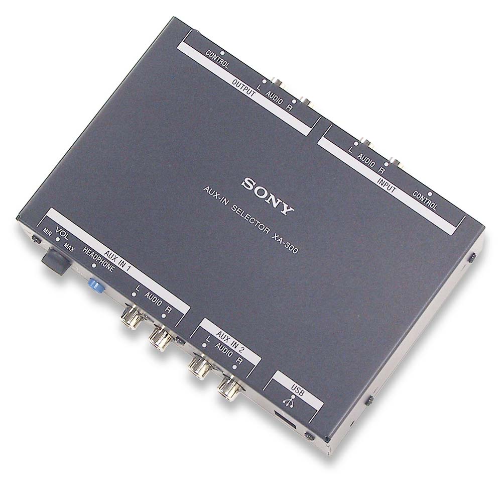 Customer Reviews: Sony XA-300 Auxiliary input adapter for UniLink