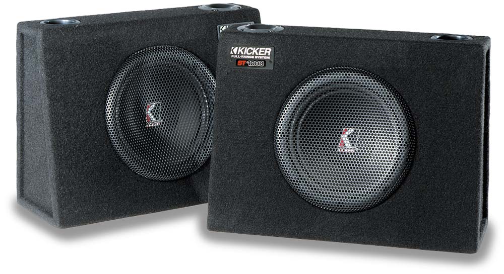 Kicker ST1000 10" FullRange 2way Truck Boxes at