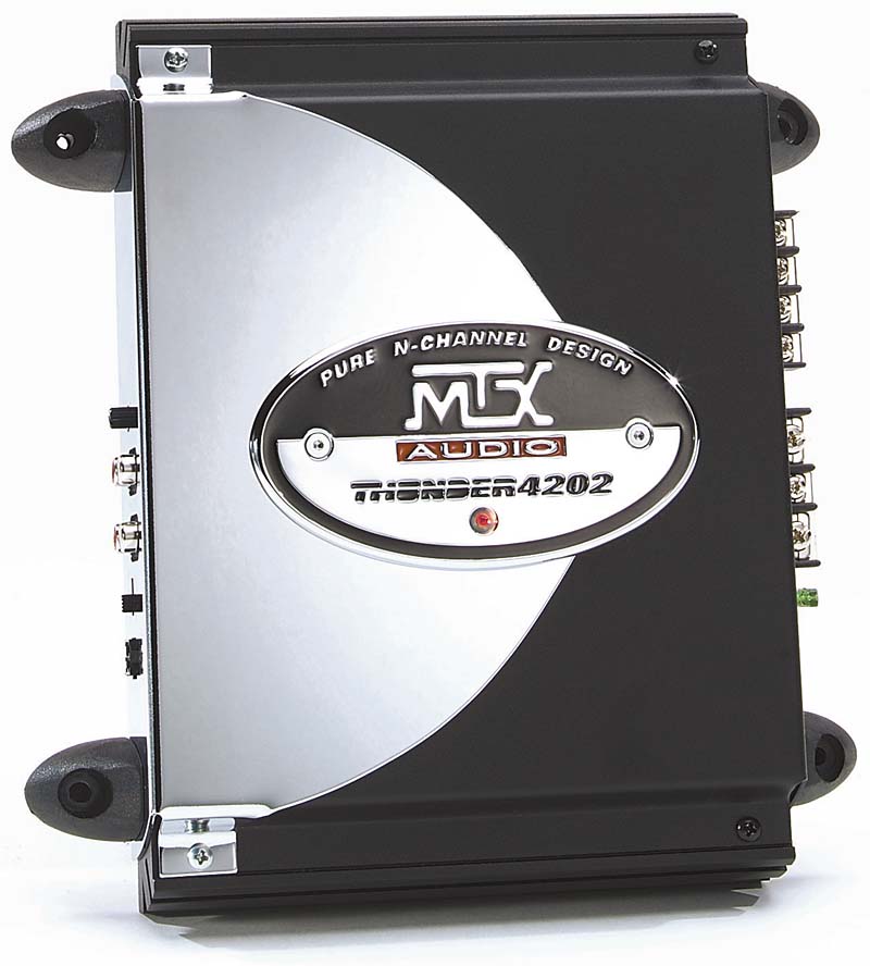 MTX Thunder4202 50W x 2 Car Amplifier at Crutchfield