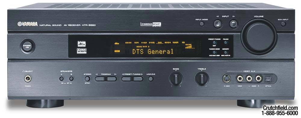 Yamaha Htr-5560 A V Receiver With Dolby Digital Ex, Dts, And Dolby Pro 