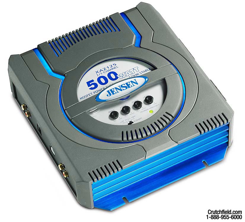 Jensen XA2125 125W x 2 Car Amplifier at