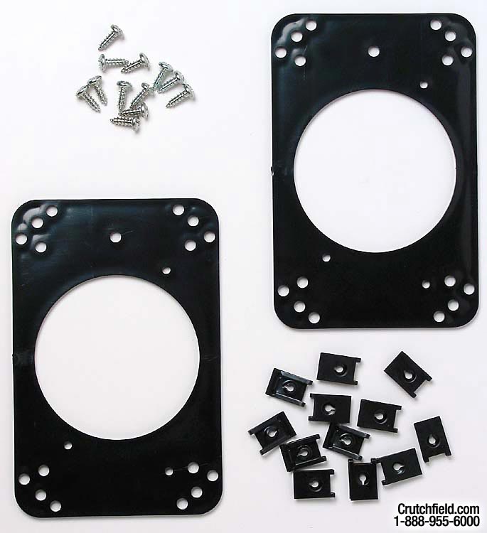 Customer Reviews Metra 82358C Speaker Mounting Brackets Install 31/2
