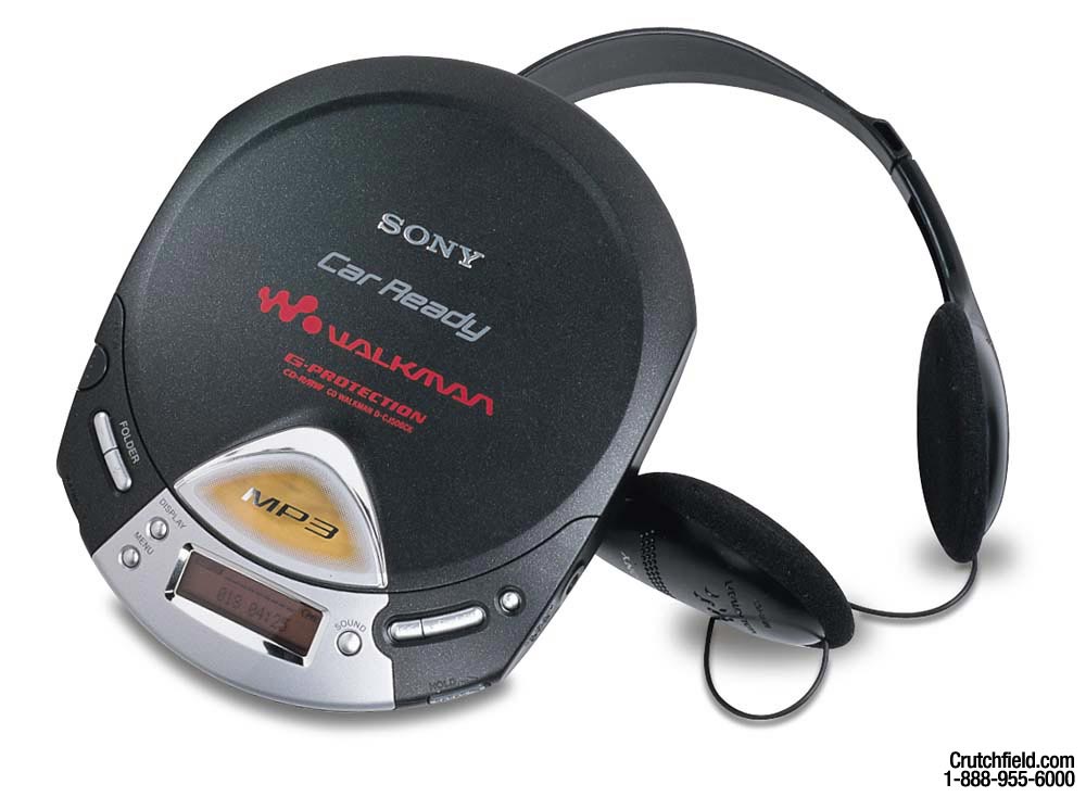 Sony DCJ506CK CD Walkman® with MP3 playback and car kit at