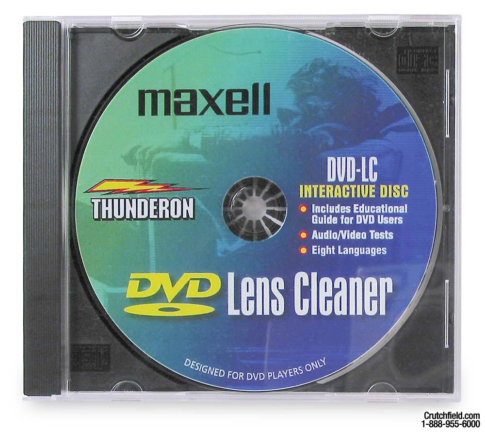 Maxell Dvd Lc Dvd Lens Cleaner With Dolby Digital System Sound Check At Crutchfield