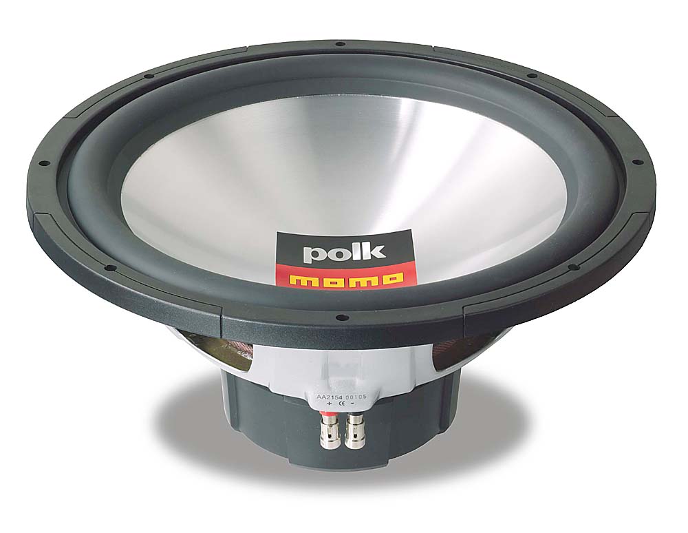 Polk/MOMO MM2154 15" 4ohm subwoofer at