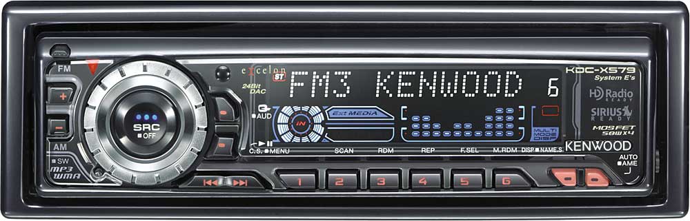 Customer Reviews: Kenwood Excelon KDC-X579 CD/MP3/WMA receiver