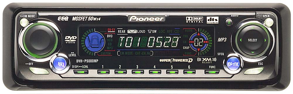 Customer Reviews: Pioneer DVH-P5000MP DVD/CD/MP3 Receiver at