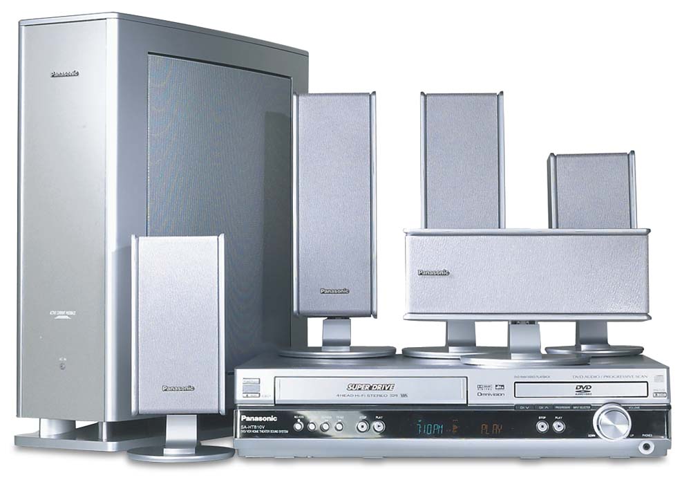Panasonic SC-HT810V DVD/VCR home theater system at Crutchfield.com