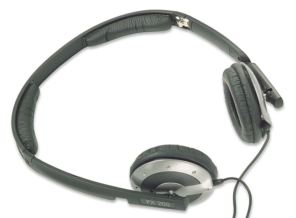Sennheiser PX 200 Folding stereo headphones at Crutchfield