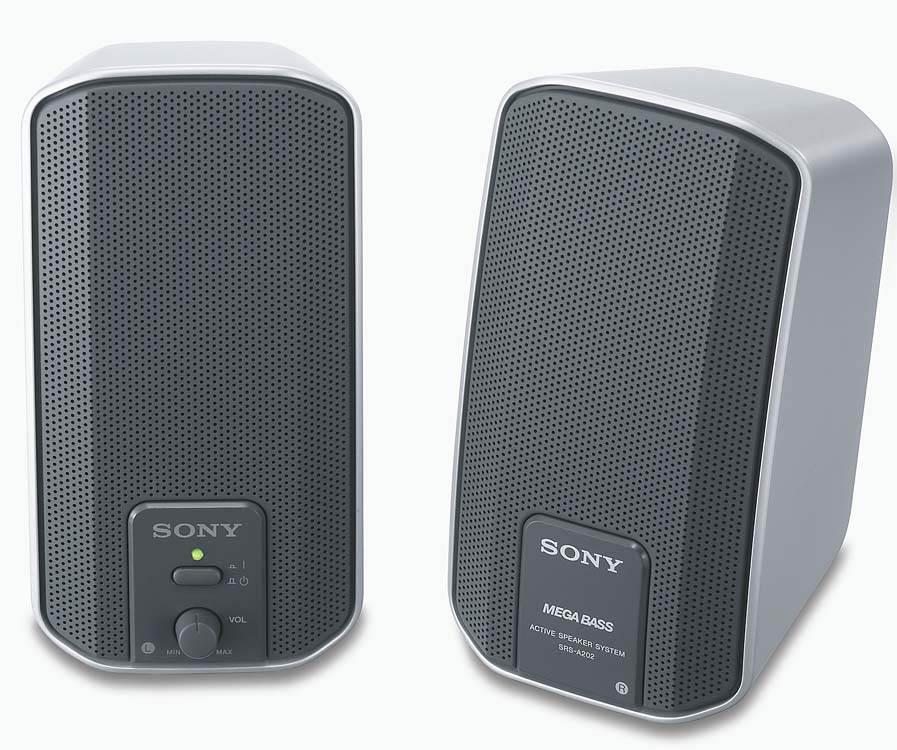 sony powered speaker