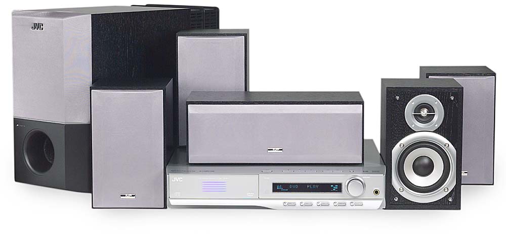 jvc 5 disc dvd home theater system