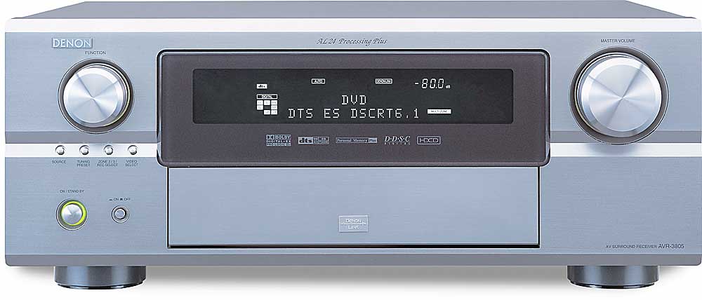 Customer Reviews: Denon AVR-3805 (Silver) Home theater receiver with ...