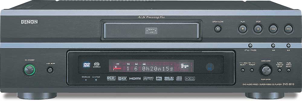 Customer Reviews: Denon DVD-3910 (Black) Universal DVD/CD/SACD/DVD