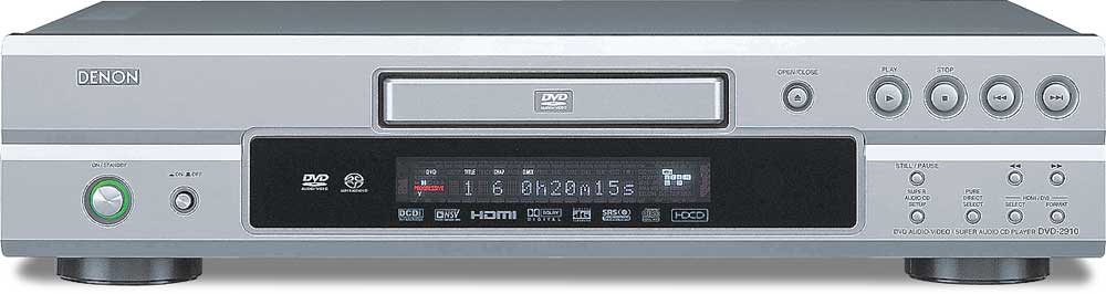 Customer Reviews: Denon DVD-2910 (Silver) Universal DVD/CD/SACD