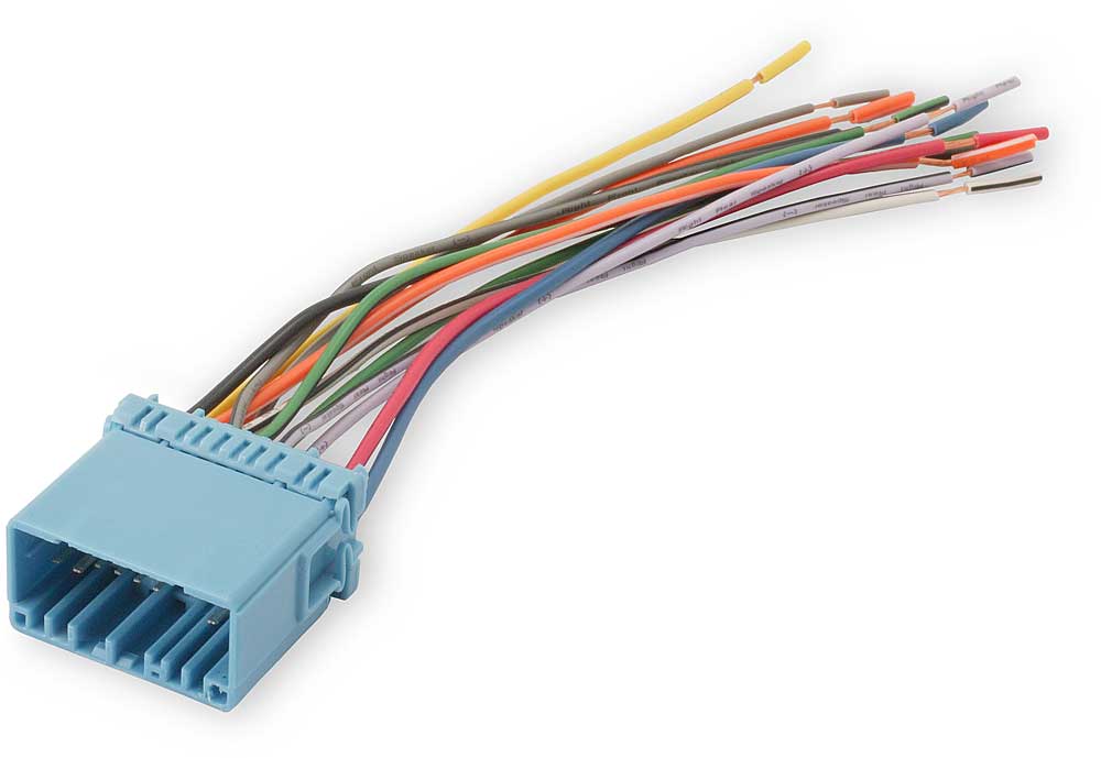 Metra 70-1721 Receiver Wiring Harness Connect a new car ... 2004 accord stereo wiring diagram 