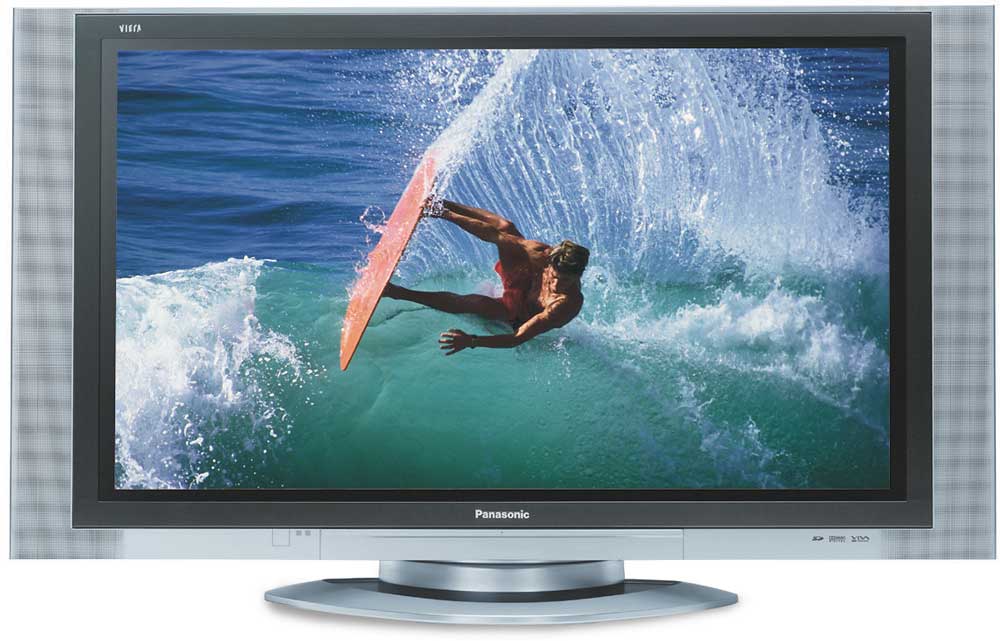 Can You Lay A Plasma Tv Down Flat Panasonic Th 42pd25u 42 Edtv Plasma Tv With Built In Hdtv Tuner And Cablecard Slot At Crutchfield