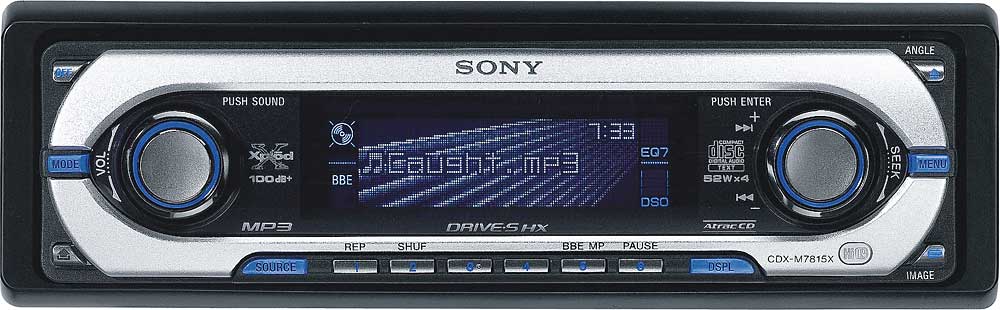 Customer Reviews: Sony CDX-M7815X CD receiver with MP3