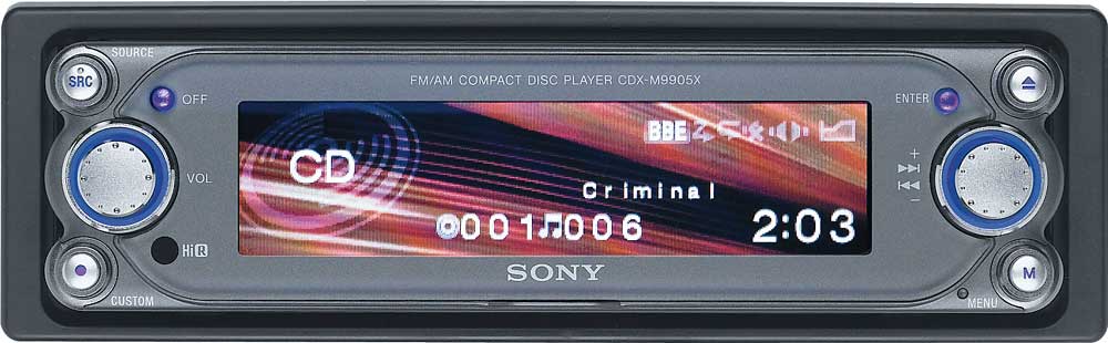 Customer Reviews: Sony CDX-M9905X CD/MP3 receiver with CD changer