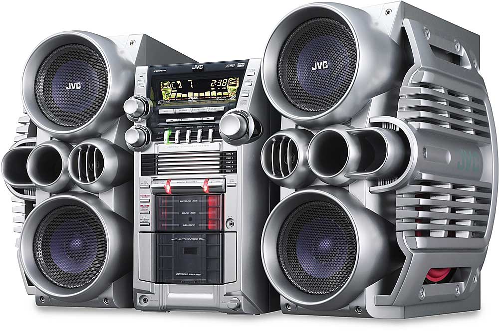 jvc home stereo speakers