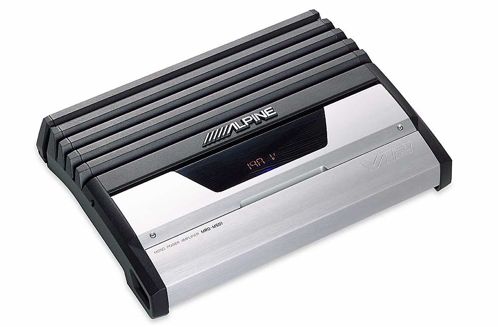 希少　アルパインMRD-M501 990W Customer Reviews: Alpine MRD-M501 275W x 1 mono subwoofer