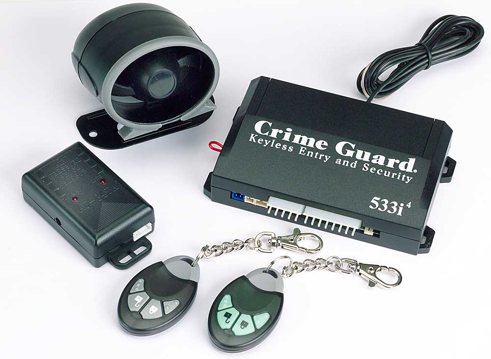 Crime Guard 533i4 Car security system at