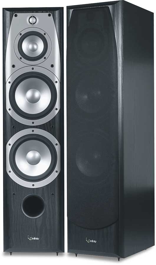 Infinity Alpha 50 (Black ash) Tower speakers at Crutchfield