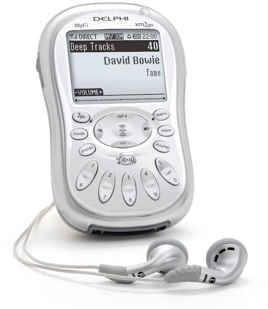 Delphi MyFi™ XM2Go portable XM Radio receiver at Crutchfield