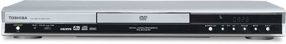 Customer Reviews: Toshiba SD-5970 Single-disc DVD player with video ...