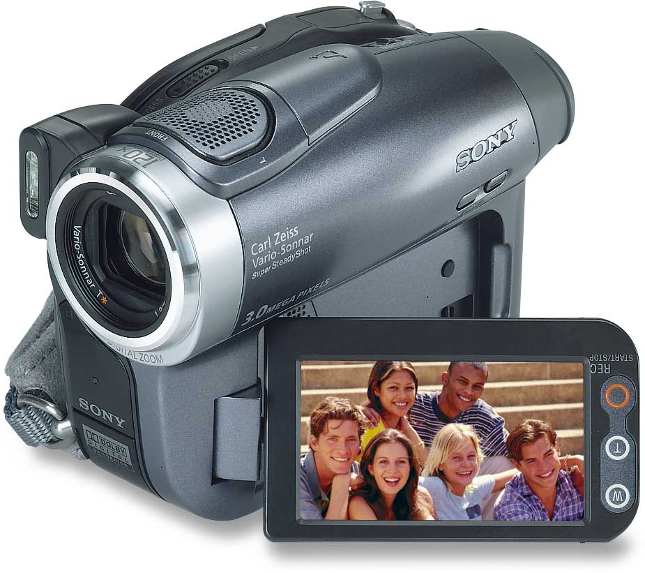 Sony DCR-DVD403 DVD camcorder at Crutchfield.com