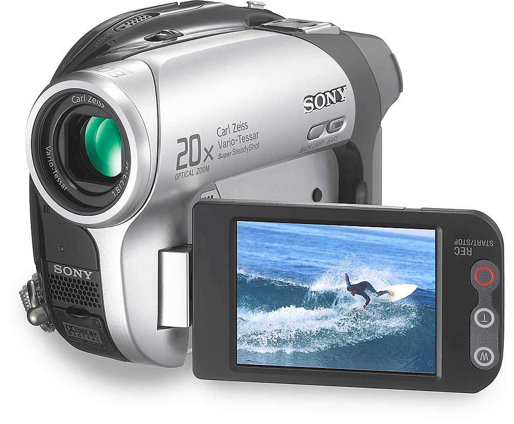 Sony DCRDVD92 DVD camcorder at Crutchfield