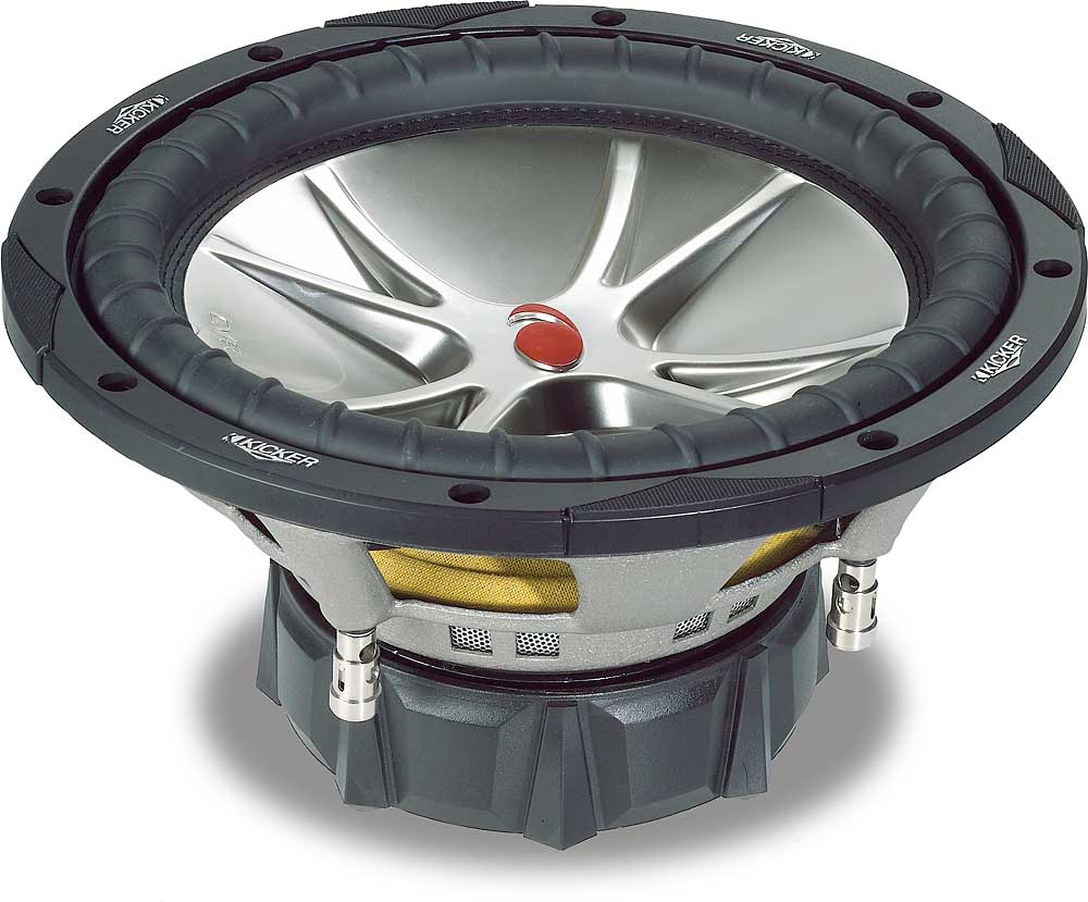 Kicker CompVR 05CVR102 10" Subwoofer With Dual 2-ohm Voice Coils At ...