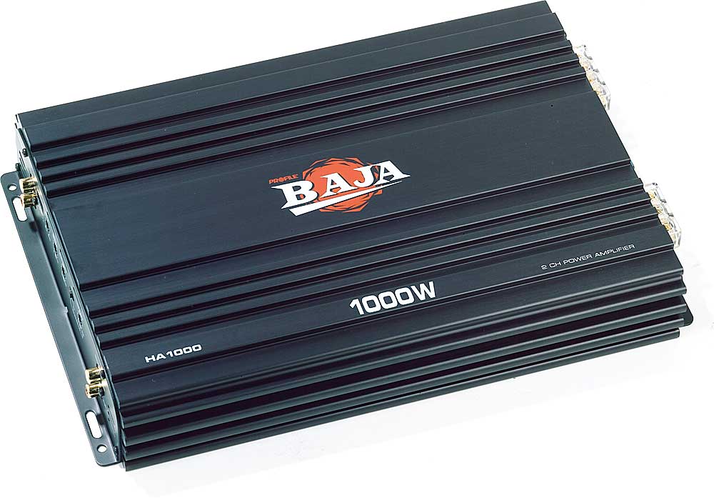 Profile HA1000 2channel car amplifier 160 watts RMS x 2 at