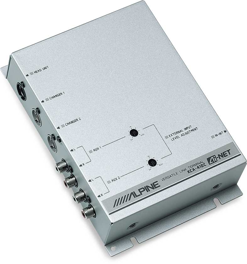 【アルパイン】リンクターミナルボックス KCA-410C Customer Reviews: Alpine KCA-410C Ai-Net Multi-Changer/Versatile