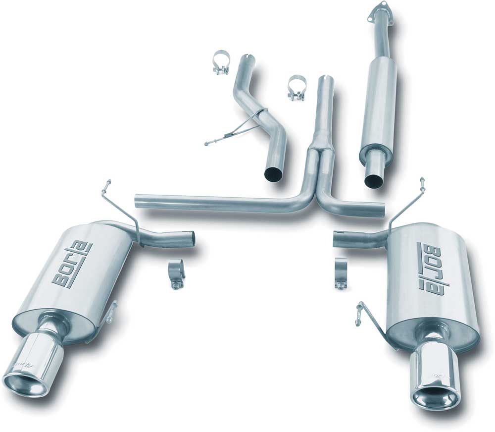 Borla Exhaust System 140080 Honda Accord coupes 2003Up (3.0liter V6