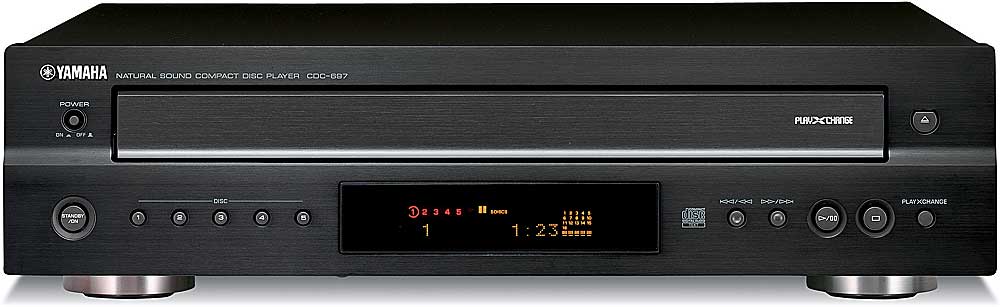 Yamaha CDC-697 5-disc CD changer at Crutchfield.com