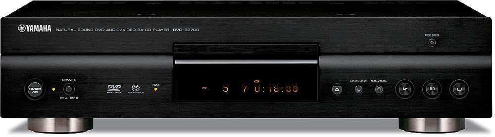 Customer Reviews: Yamaha DVD-S2700 DVD/CD/SACD/DVD-Audio player