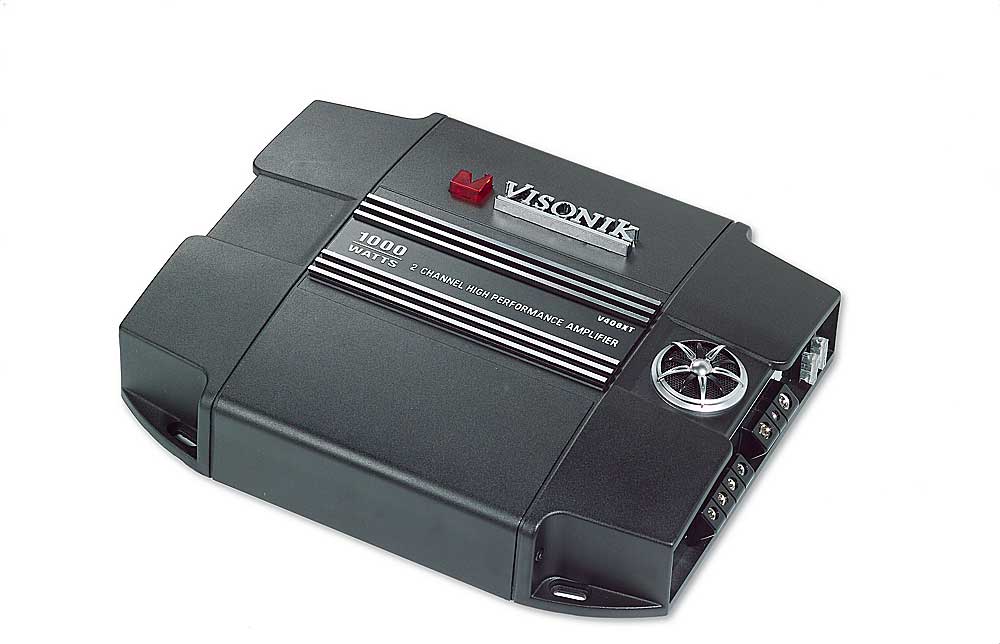 Customer Reviews: Visonik V408XT 2-channel car amplifier 250 watts