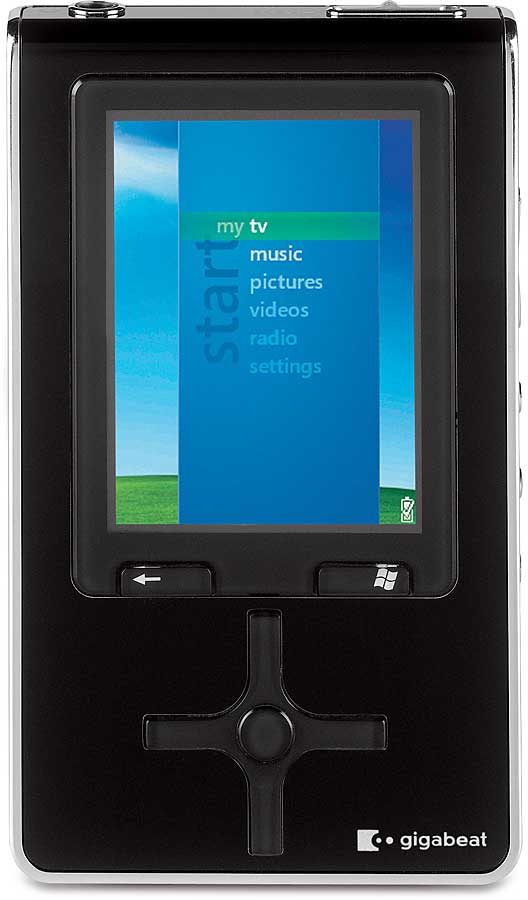 Toshiba gigabeat® S60 Portable Media Center 60GB MP3/WMA player with