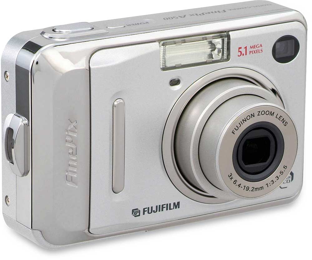 Fujifilm Finepix A500 5.1-megapixel Digital Camera At Crutchfield