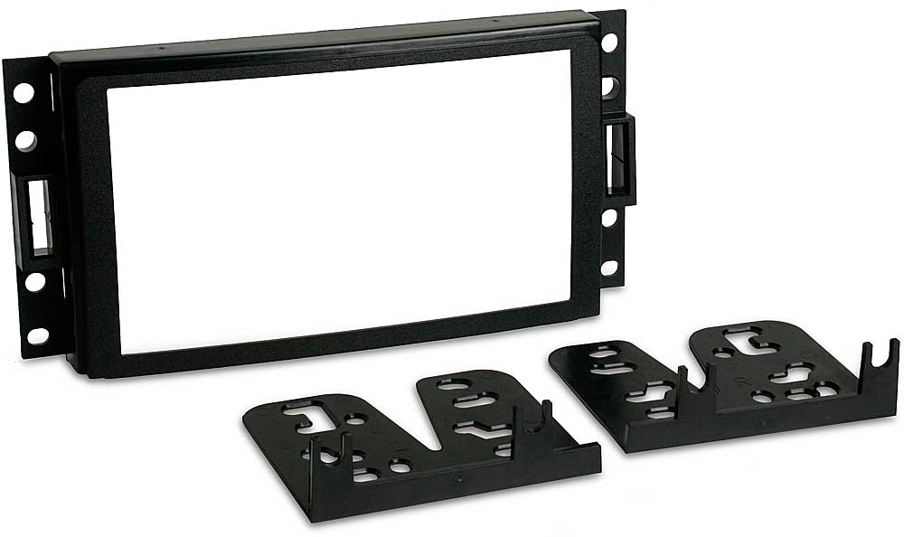 Metra 95-6534B Black 2-DIN Dash Kit For Dodge Caliber, Jeep Compass & Patriot