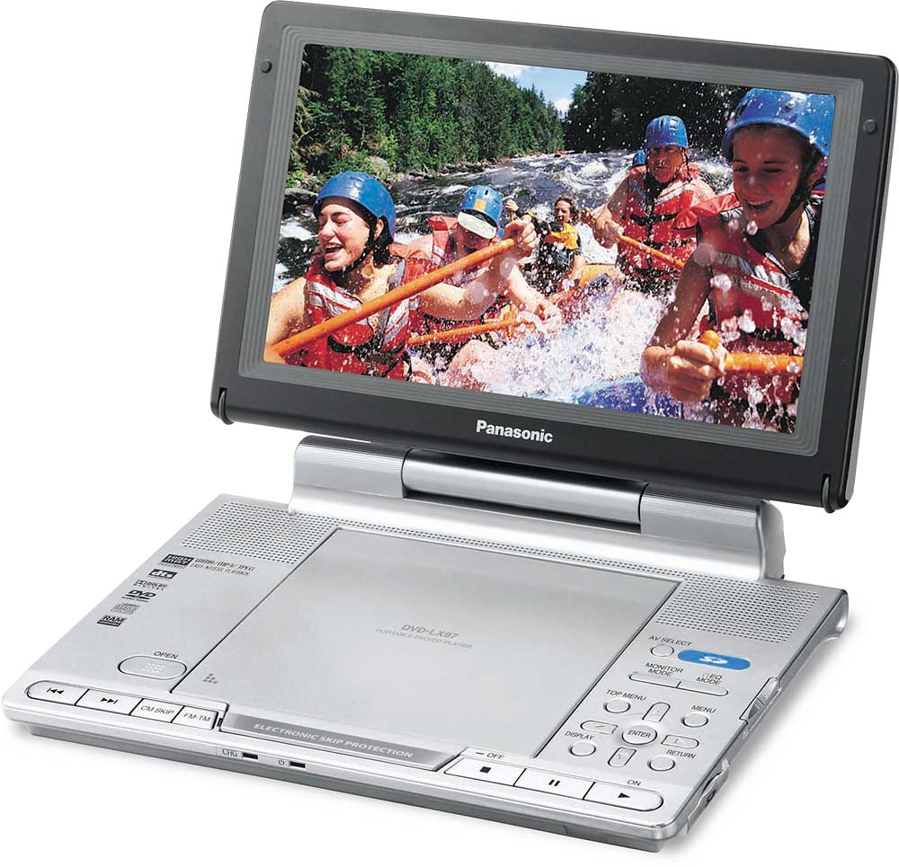 Panasonic Dvd Lx97 Portable Dvd Player With 9 Screen At Crutchfield