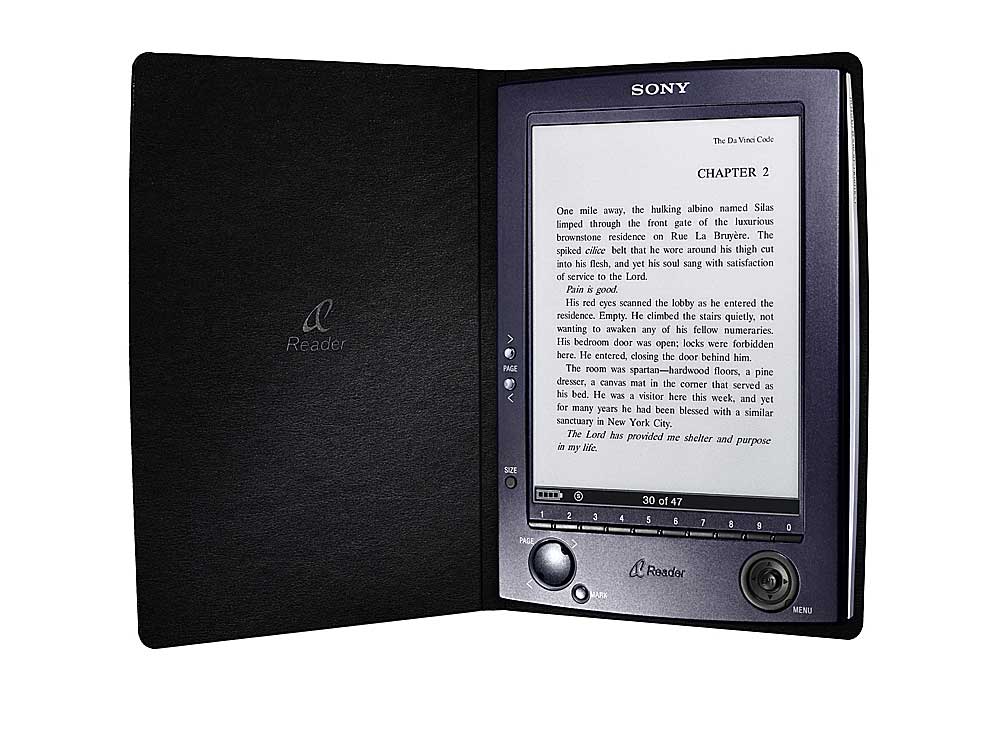 Sony® Reader PRS500 Portable eBook reader with 6" screen at Crutchfield