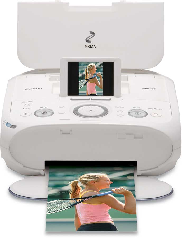 Canon PIXMA mini260 Compact photo printer at Crutchfield