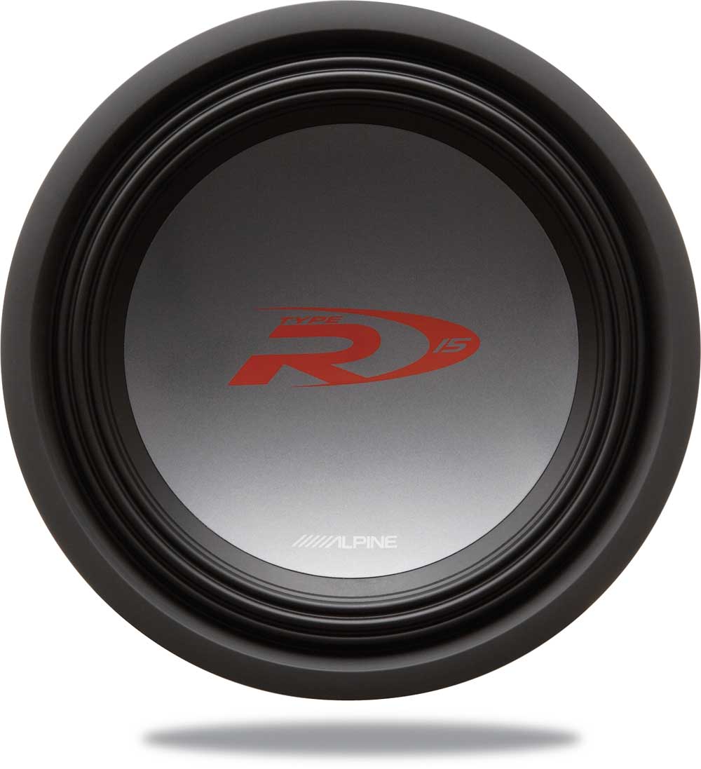 Alpine Swr 1542d Type R 15 Subwoofer With Dual 4 Ohm Voice Coils At Crutchfield