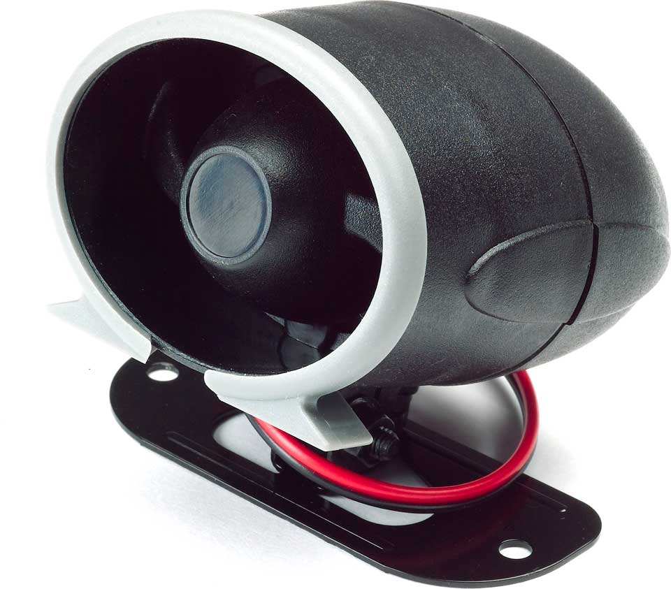 Crime Guard AU76MP Psycho Mini-Siren Replacement siren for CG745i3 and  CG745i4 car alarm systems at Crutchfield.com