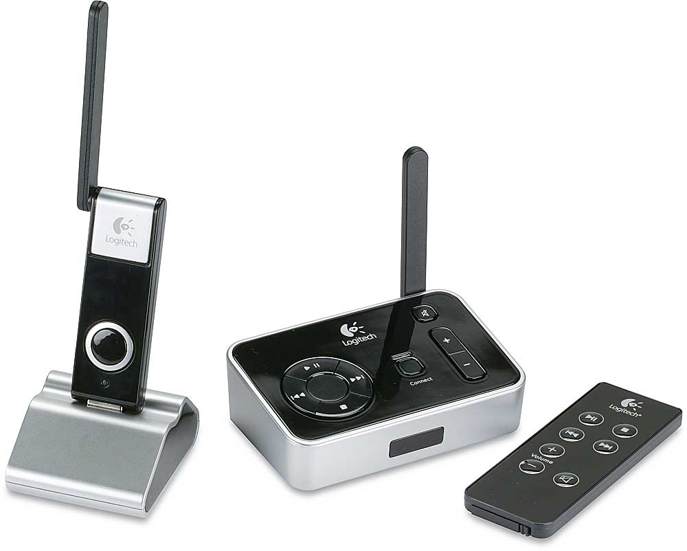 Logitech® Wireless Music System for PC Wirelessly stream PC music to