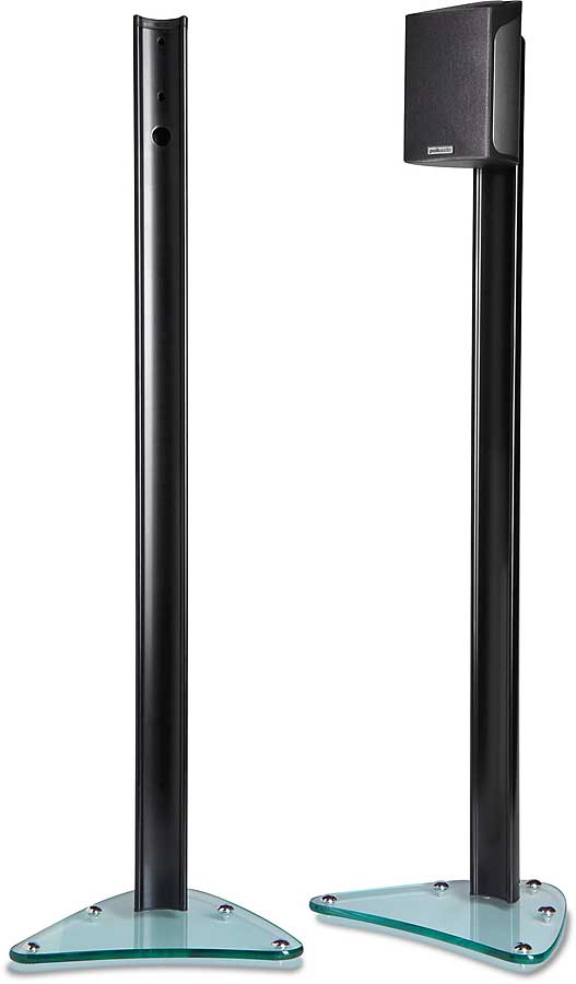Polk Audio SA3 (Black) RM satellite speaker stands Handson Research