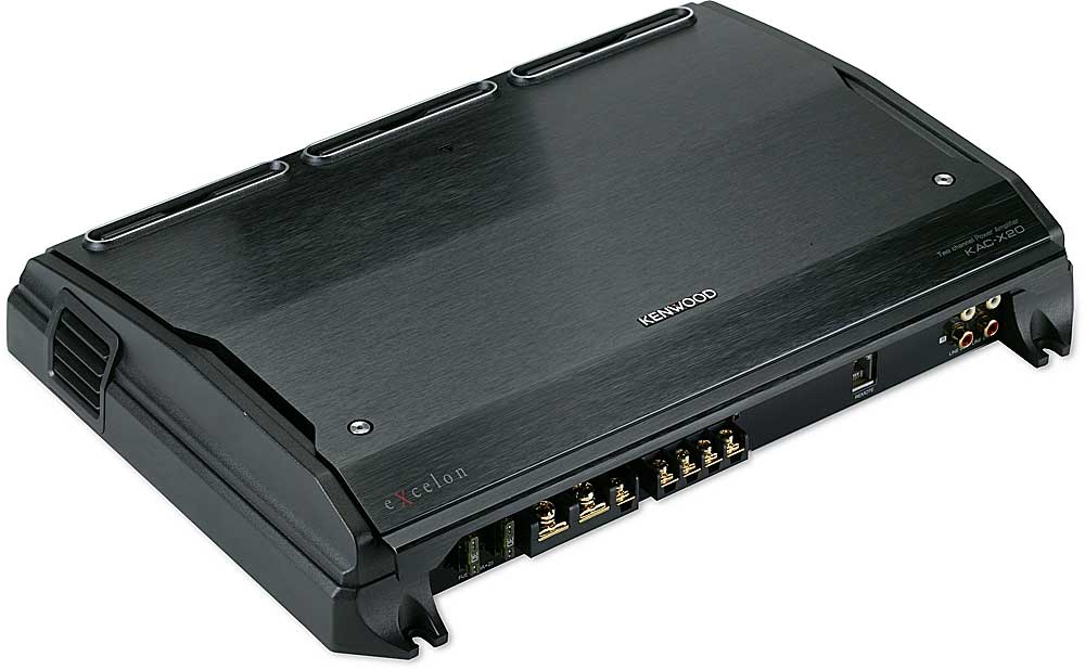 Kenwood Excelon KAC-X20 2-channel car amplifier 180 watts RMS x 2 at