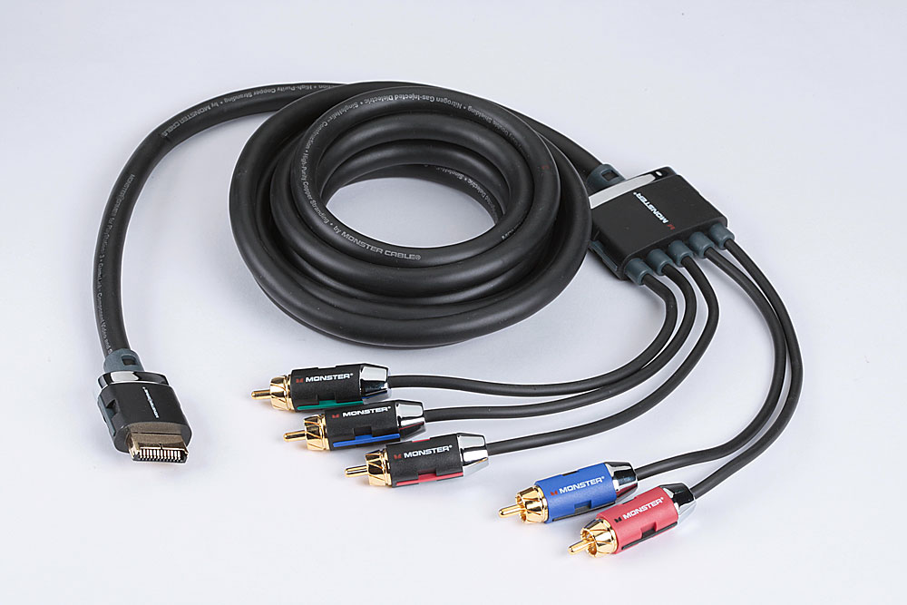 Monster Cable GameLink™ Component video and stereo audio cable for Sony PlayStation® 3 at