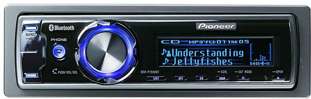 Pioneer Deh P7900bt Cd Receiver With Bluetooth And Mp3 Wma Aac Playback At Crutchfield